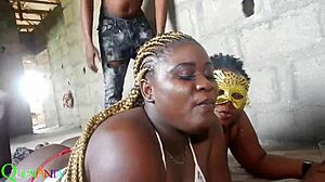 she begged to fuck my husband with her fat ebony ass bent over