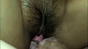 juicy housewife's hairy wet pussy makes me explode every single time
