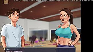 Playing summertime saga part 141 with hot teen adventures