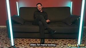 valentina nappi loves deepthroating then riding that huge cock cowgirl style