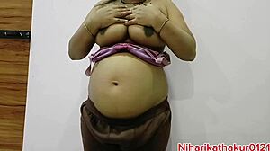 First Time Pregnant Mature Indian Housewife Fat Chubby Big Natural Tits Pussy Solo Homemade Close-Up