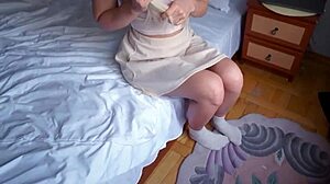 STEP SIS PANTY CUM QUICK PULL UP BEFORE DINNER!