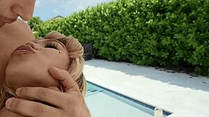 luna luxe, show jmac that perfect teen butt by pool?