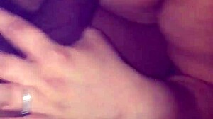 sloppy bbw latina chokes on fat bbc in car