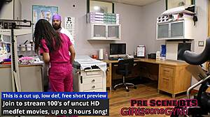 Nurse Misty Addams Deepthroats Patient in Hospital Fetish