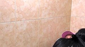 Hot School Students Caught Fucking in Bathroom