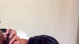 Nysdel from amateur couple swallows huge bbc deep in throat completely