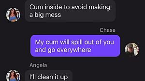 Romantic love unfolds with intimate fingering play