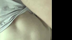 Ukrainian Milf Swallows Homemade Deepthroat Cumshot on Knees