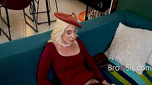 Naughty Blonde Teen Stepsis Fucked Hard While Stepmom's Nearby