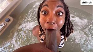 atl anal queen horny in tub with roommate str8rich bbc deep in ass 😈🍆💦