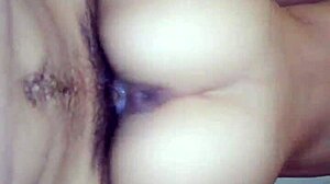 slim girl's juicy ass tempts from afar