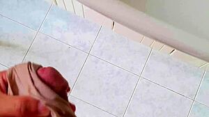 sauna bodybuilder neighbor ignores you while fingering thong panties