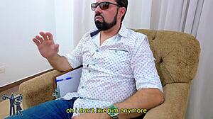 doctor pounds my tight latina ass during wild couples therapy 😩🍑💦 english subs included! 🔥