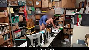 Shane Blair Caught Shoplifting, Bent Over And Punished In LP Office