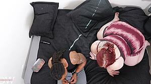 Hidden Cam Catches BBW Baby Kaykez Smoking, Riding BBC, and Taking Creampie