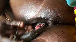 Crazy Bitch Gapes Tight Ass with Fingers in Wild Anal Masturbation