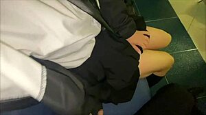 couple gets wild in love hotel with kinky play... both so turned on! 😈🔥