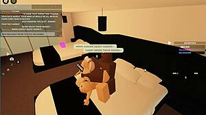 roblox slut deepthroats monster bbc bent over rough creampie whore style