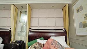 this ladyboy whore rides monster cock while groaning wildly