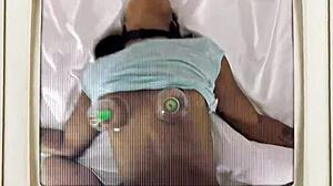 Alexandria Jane's Pierced Tits Drip with Hot Cum Blast!