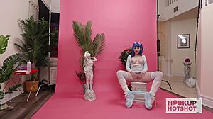 BTS Jewelz Blue Craves Bryan Gozzling's Rough Wet Pussy Pounding