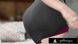 Bridesmaid Emma Magnolia Teaches Bride Holly Day Real Striptease Licks