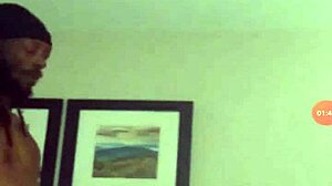 Cheating wife moans loud as bbc pulls hair in bent over wet pussy destruction