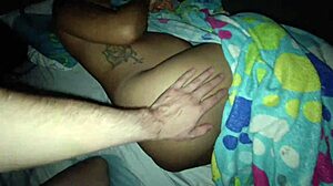 best friend wife swallows my cum after closeup creampie pounding