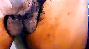 playing with this small hairy cock 😏🍆💦