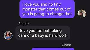 Romantic love unfolds with intimate fingering play