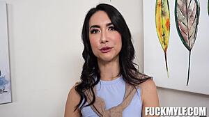 Stepmommy Isabel Love Teaches Nicky Rebel Wife-Pleasing Blowjob Skills