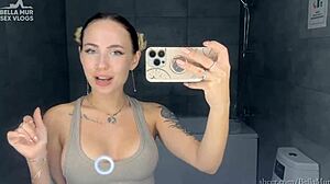 bella mur films her failed orgy vlog