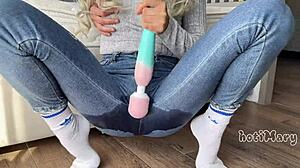 She Loses Cum Challenge And Squirts Three Times