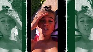 Madisyn Huntt bikini haul twerks cameltoe nipslip