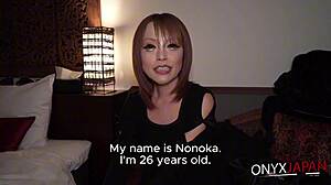 Japanese Housewife's Monthly Sex Confession Turns into BBC Creampie Interview