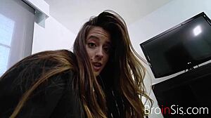 abbie maley rams brunette sis remote style