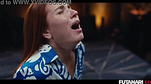 Josephine Jackson's futa shemale lips worship Clemence Audiard's throbbing cock hungrily