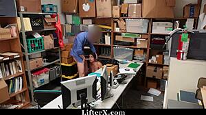 Shane Blair Caught Shoplifting, Bent Over And Punished In LP Office