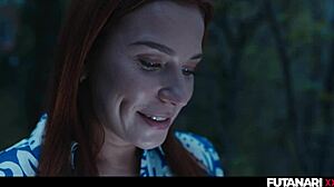 Josephine Jackson's futa shemale lips worship Clemence Audiard's throbbing cock hungrily