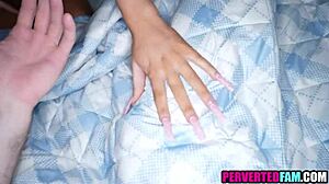 Step Sister Sneaks Into Bedroom Midnight For Hardcore Doggystyle Taboo POV Fuck