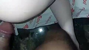 Does this white girl's pink pussy make her moan on my cock?