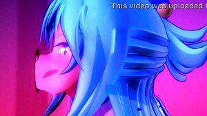 konosuba aqua gets naughty at the glory hole whoops 😳🍆