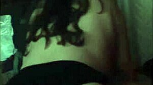 Latina friend sleepover tempts with tight mini shorts