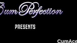 stunner sucks bukkake facial swapping jizz handjob pov 😜💦🍆