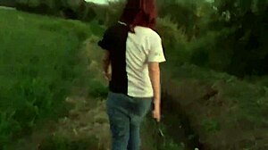 Petite Latina Teen Fucks Black Cock Outdoor Hill First Time