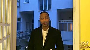 after the shoot, darell slams kira's squirting pussy hard