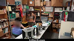 Shane Blair Caught Shoplifting, Bent Over And Punished In LP Office