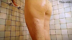 want to watch giantess shave her huge pussy in shower?