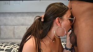 Mira These Two Hot Latinas: Mature BBW Mommy and Young Sucker in Steamy Action